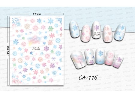 3D Nail Stickers - CA-116